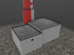 light house east mall 3D Model