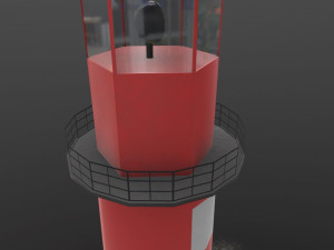 light house east mall Modèle 3D