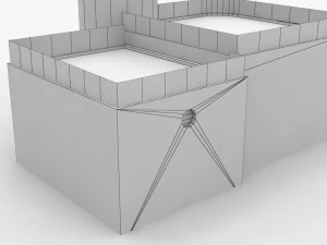 light house east mall 3D Model
