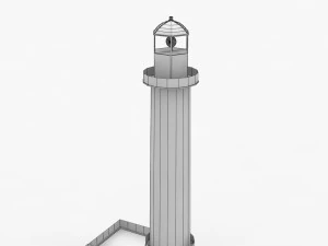 light house east mall 3D Model
