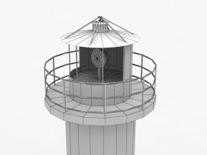 light house haken 3Dモデル