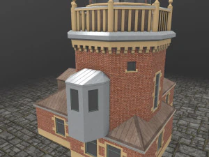 light house helsingborg 3D Model