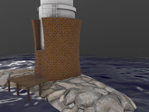 light house malmo vagbrytarbank Modelo 3D