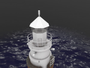 light house malmo vagbrytarbank Modelo 3D