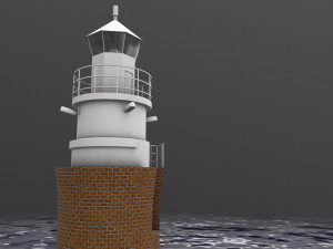 light house malmo vagbrytarbank Modelo 3D