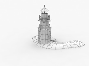 light house malmo vagbrytarbank Modelo 3D