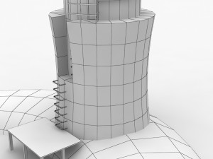 light house malmo vagbrytarbank Modelo 3D
