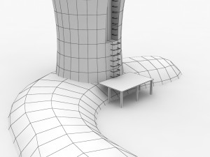 light house malmo vagbrytarbank Modelo 3D