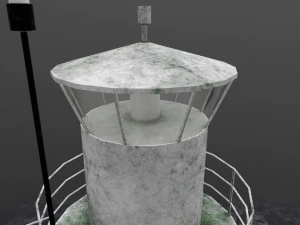 Lighthouse Pinhatten --197-- 3D Model