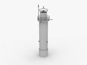 light house pinhatten Model 3D