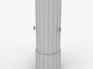 Lighthouse Pinhatten --197-- 3D Model