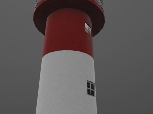 light house sodra udde Model 3D