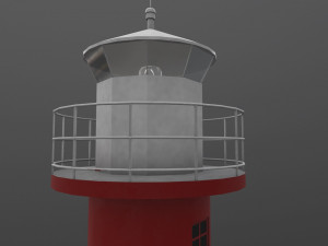 light house sodra udde Model 3D