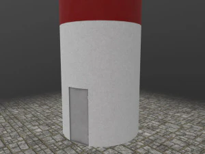 Lighthouse Sodra Udde --198-- 3D Model