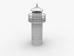 Lighthouse Sodra Udde --198-- 3D Model