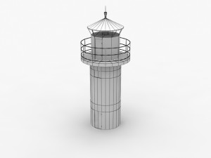 light house sodra udde Model 3D