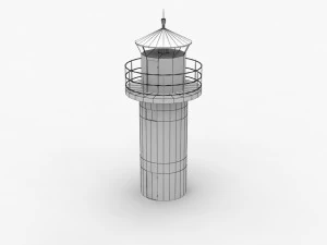 Lighthouse Sodra Udde --198-- 3D Model
