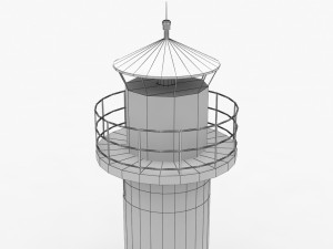 light house sodra udde Model 3D