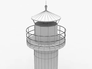 Lighthouse Sodra Udde --198-- 3D Model