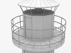 Lighthouse Sodra Udde --198-- 3D Model
