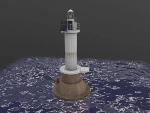 Lighthouse Sudzhukskiy --199-- 3D Model