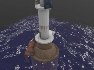 Lighthouse Sudzhukskiy --199-- 3D Model
