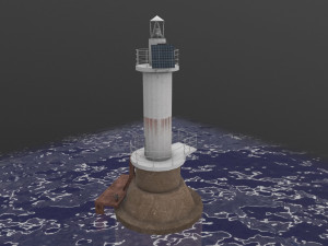 light house sudzhukskiy 3D-Modell