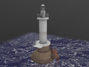 light house sudzhukskiy 3D-Modell