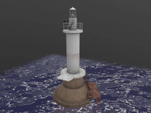 Lighthouse Sudzhukskiy --199-- 3D Model