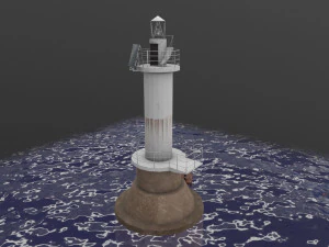 Lighthouse Sudzhukskiy --199-- 3D Model