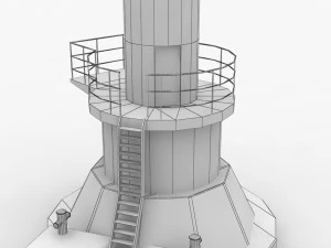 Lighthouse Sudzhukskiy --199-- 3D Model