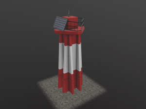 light house west mall Modèle 3D