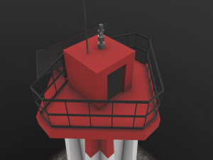 light house west mall Modèle 3D
