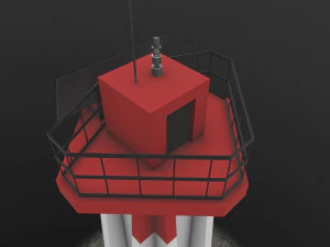 Lighthouse West Mall --200-- 3D Model