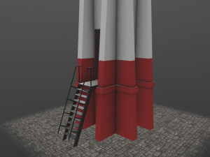 light house west mall Modèle 3D