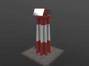 light house west mall Modèle 3D