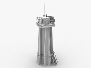 light house west mall Modèle 3D