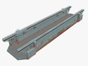 floating dock 1 3D Model