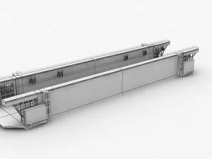 Floating Dock --206-- 3D Model