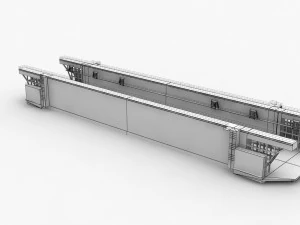 Floating Dock --206-- 3D Model