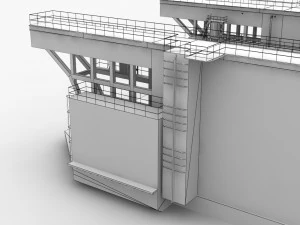 Floating Dock --206-- 3D Model