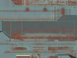 floating dock 1 3Dモデル