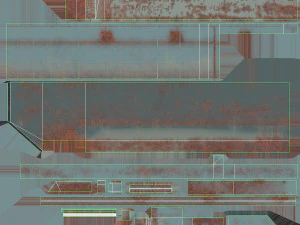 Floating Dock --206-- 3D Model
