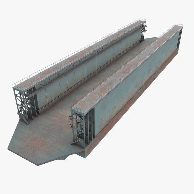 floating dock 2 Modelo 3D .c4d .max .obj .3ds .fbx .stl .blend 