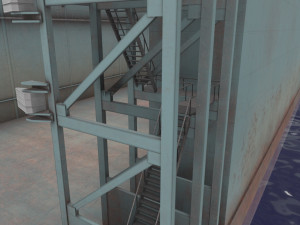 floating dock 2 Modelo 3D