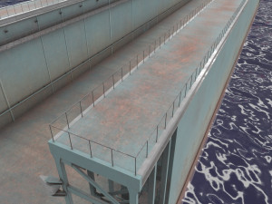 floating dock 2 Modelo 3D