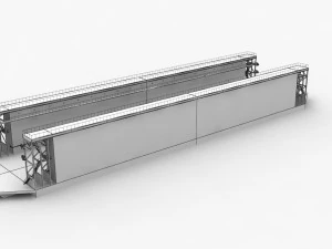 Floating Dock --207-- 3D Model