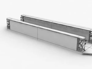 Floating Dock --207-- 3D Model