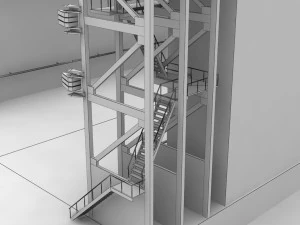 Floating Dock --207-- 3D Model