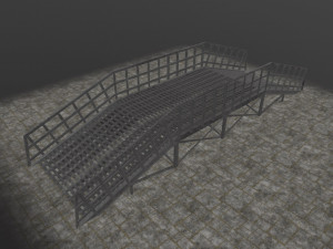 estacade Modelo 3D